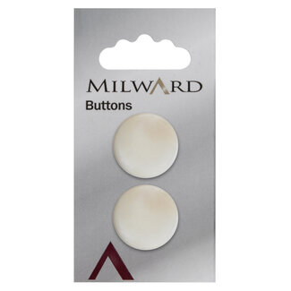 Milward Knopen 22 mm Créme 2 stuks