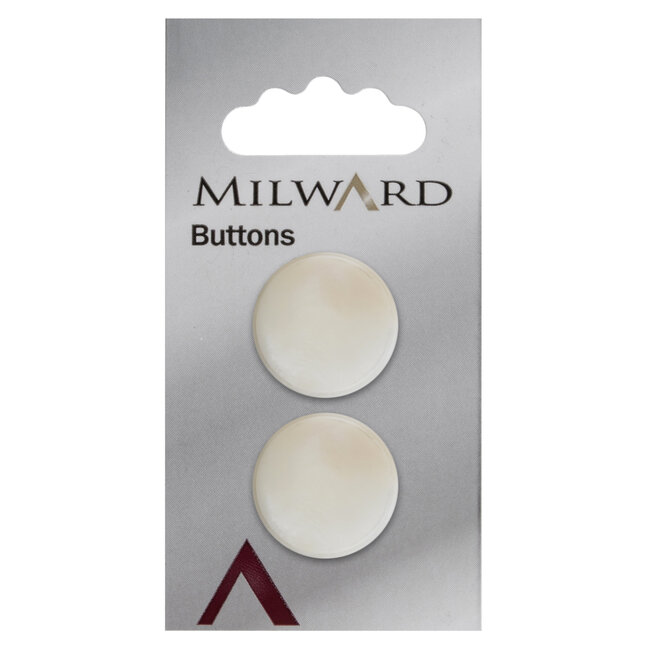 Milward Knopen 22 mm Créme 2 stuks