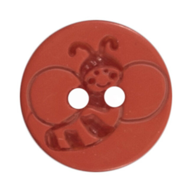 Milward Knopen 15 mm Oranje  4 stuks