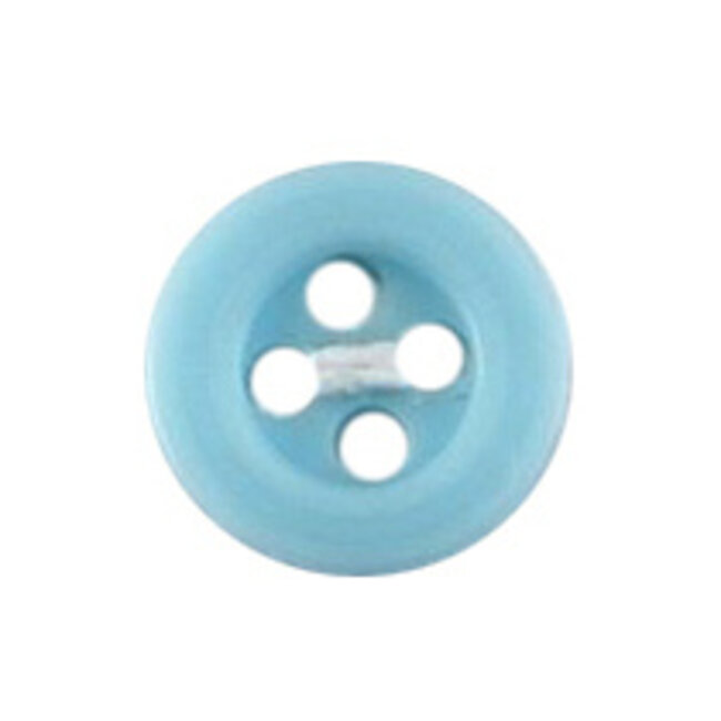 Milward Knopen 10 mm Blauw  6 stuks