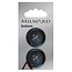 Milward Knopen 25 mm Blauw  2 stuks