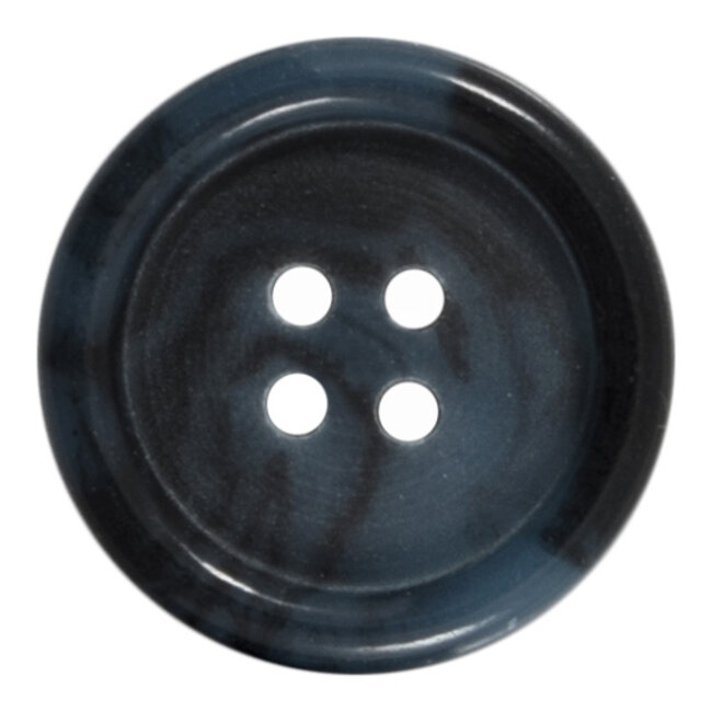 Milward Knopen 25 mm Blauw  2 stuks