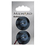 Milward Knopen 27 mm Blauw  2 stuks