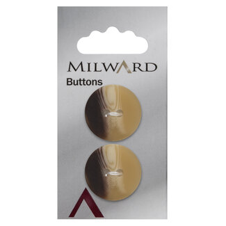 Milward Knopen 22 mm Crème/Beige 2 stuks