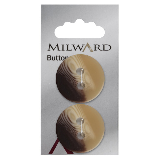 Milward Knopen 27 mm Crème/Beige  2 stuks