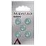Milward Knopen 12 mm Groen 5 stuks