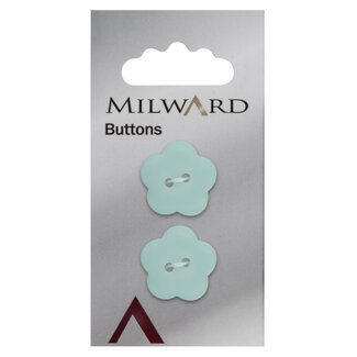 Milward Knopen 20 mm Groen 2 stuks