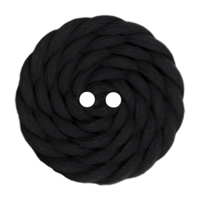 Milward Knopen 27 mm Zwart 2 stuks