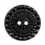 Milward Knopen 25 mm Zwart 2 stuks