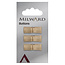Milward Knöpfe 25 mm Holz 3 Stück