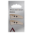 Milward Knopen 22 mm  Crème/Beige 2 stuks