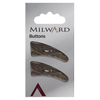 Milward Knöpfe 22 mm Creme/Beige 2 Stück