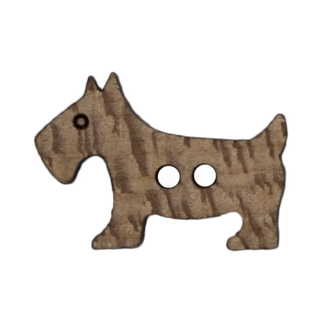 Milward Knopen 30 mm Hout 2  stuks