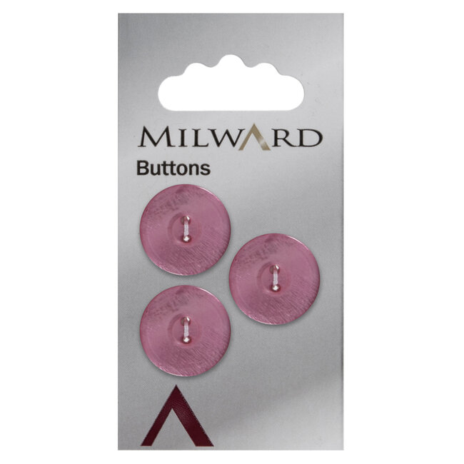 Milward Knopen 17 mm Roze 3 stuks
