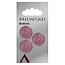 Milward Knopen 17 mm Roze 3 stuks