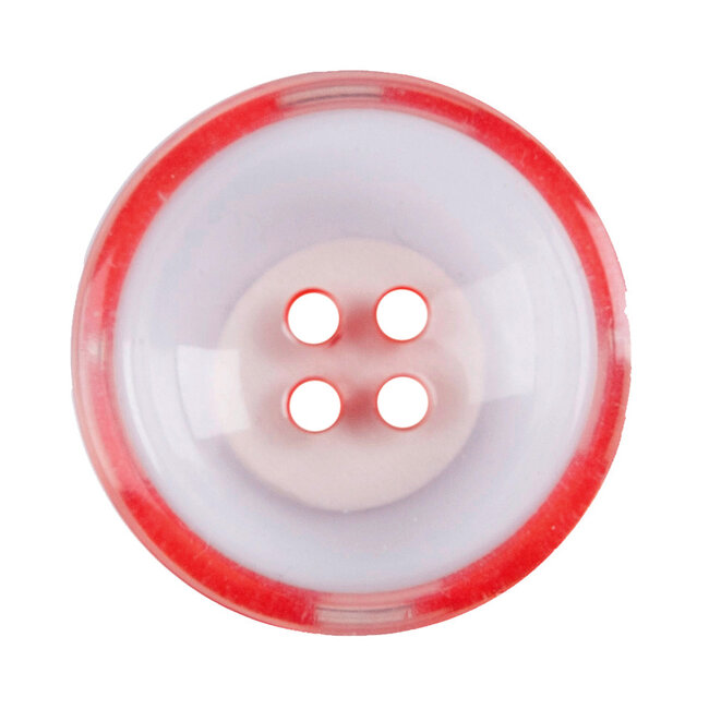 Milward Knopen 22 mm Rood 2 stuks