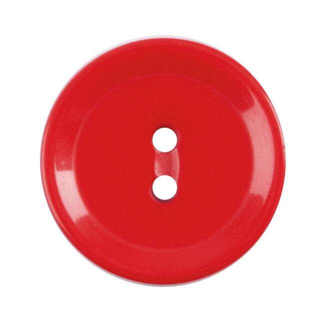 Milward Knopen 15 mm Rood 5 stuks