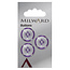 Milward Knopen 17 mm Paars 3 stuks