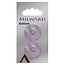 Milward Knöpfe 22 mm Lila 2 Stück
