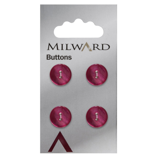 Milward Knopen 12 mm Paars 4 stuks