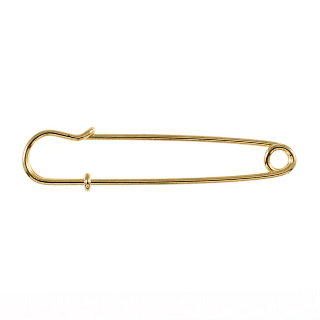 Milward Goudkleurige metalen kilt pin 76 mm