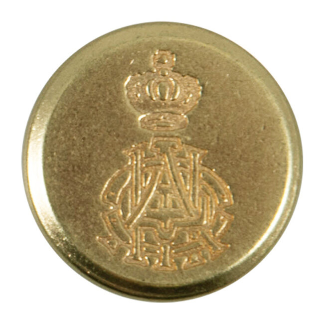 Milward Knopen 21 mm Goud 2 stuks