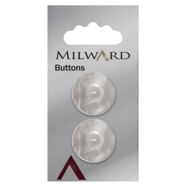 Milward Knopen 23 mm Parelmoer 2 stuks