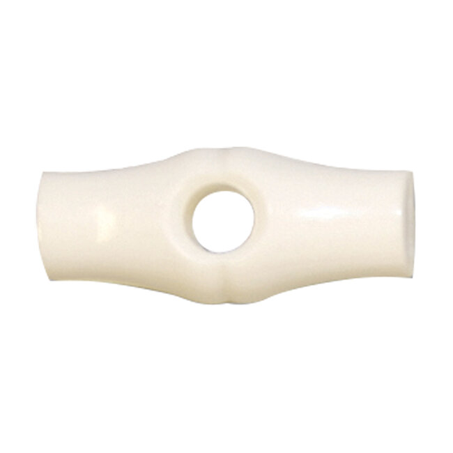 Milward Knopen 25 mm Wit  2 stuks