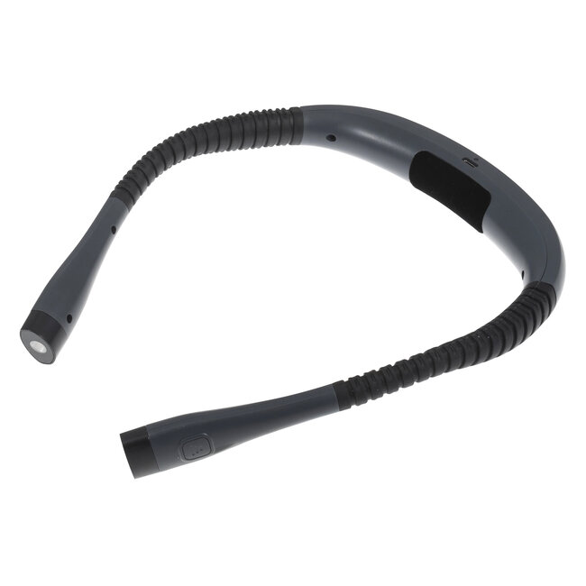Huismerk Wiederaufladbare Nackenlampe Schwarz