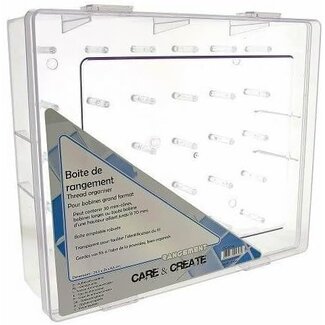 Huismerk Stabile Garnbox geeignet für 30 Mini-Konen von maximal 70 mm