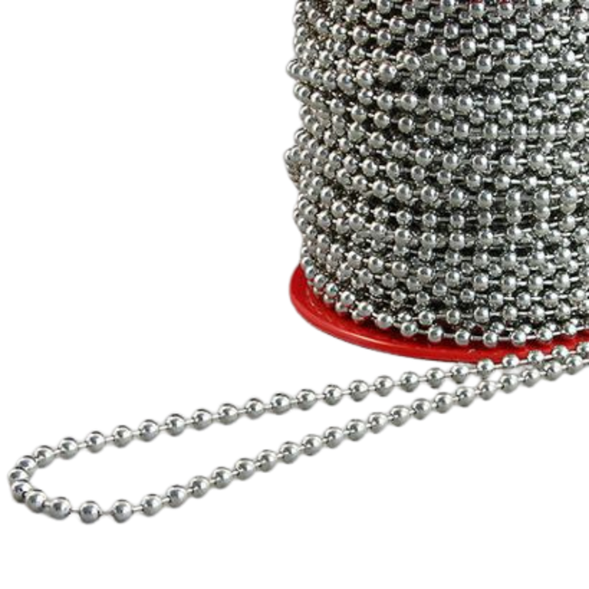 Huismerk Rollokette Metall pro Meter