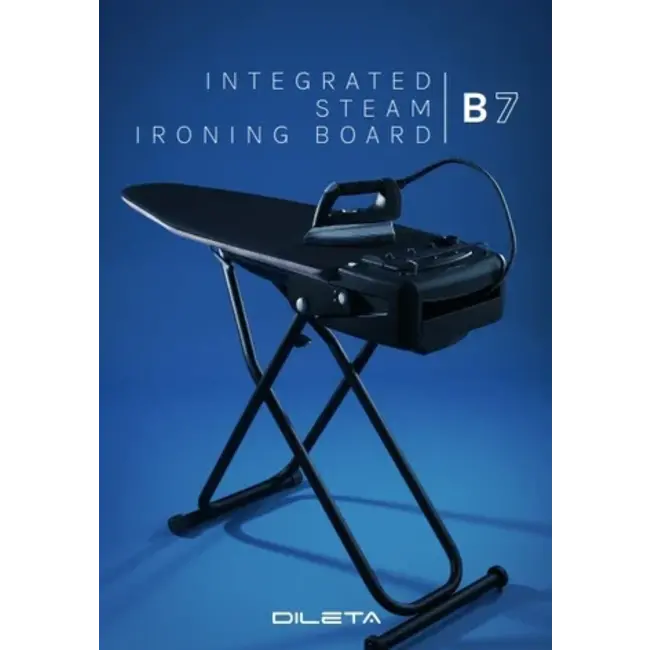 Dileta B7 - DILETA professioneel strijksysteem met actieve strijktafel
