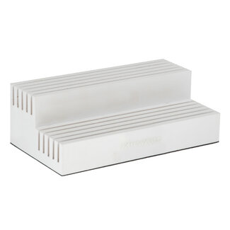 Milward Linealständer mit 10 Schlitzen in der Farbe Weiß