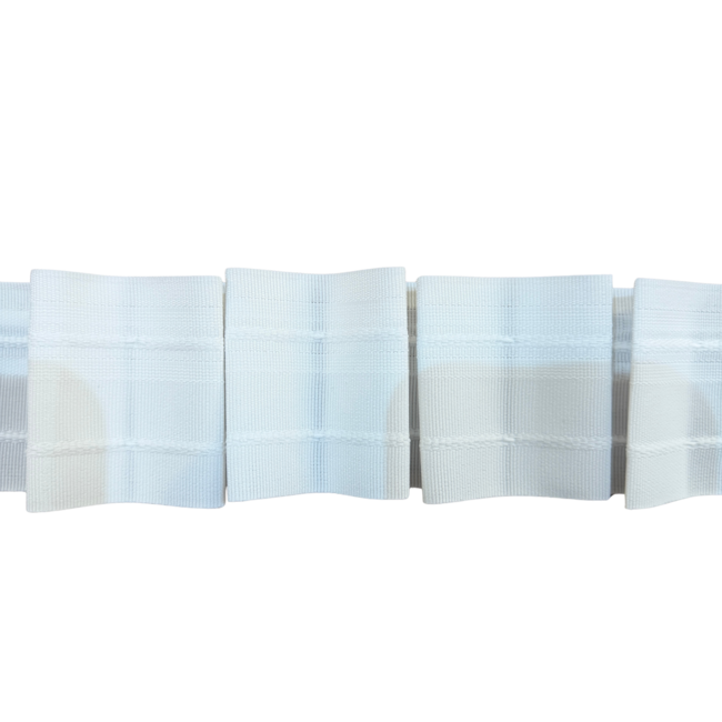 Huismerk Voorgeplooid gordijnband 2-plooi 6 cm breed