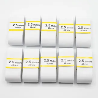 Qjutie Band Elastiek 40 MM Wit