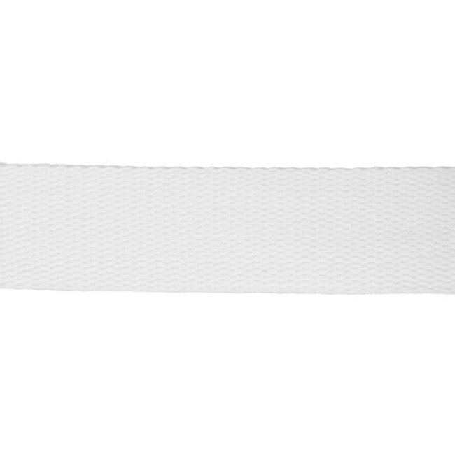 Huismerk Tassenband 30 mm breed, voelt aan als katoen maar heeft de sterkte van Polyester