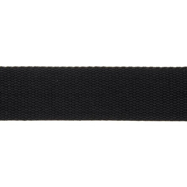 Huismerk Tassenband 30 mm breed, voelt aan als katoen maar heeft de sterkte van Polyester