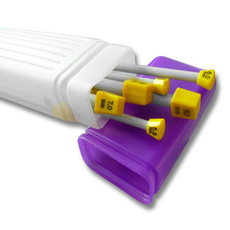 Huismerk Breinaalden Koker in diverse kleuren 42 cm