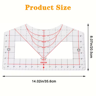Huismerk Bedruckungslineal für: Erwachsene, Kind, Kleinkind und Baby