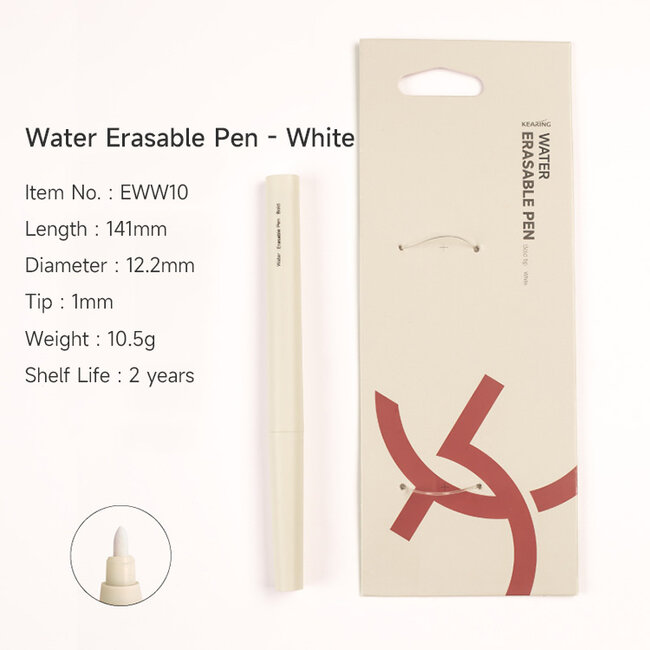 Kearing Witte AQUA-Trickmarker (wateroplosbaar)