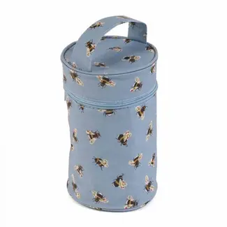 Hobby Gift Wollhalter: Bienen blau