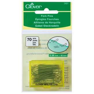 Clover Gabelstecknadeln, verpackt zu 70 Stück