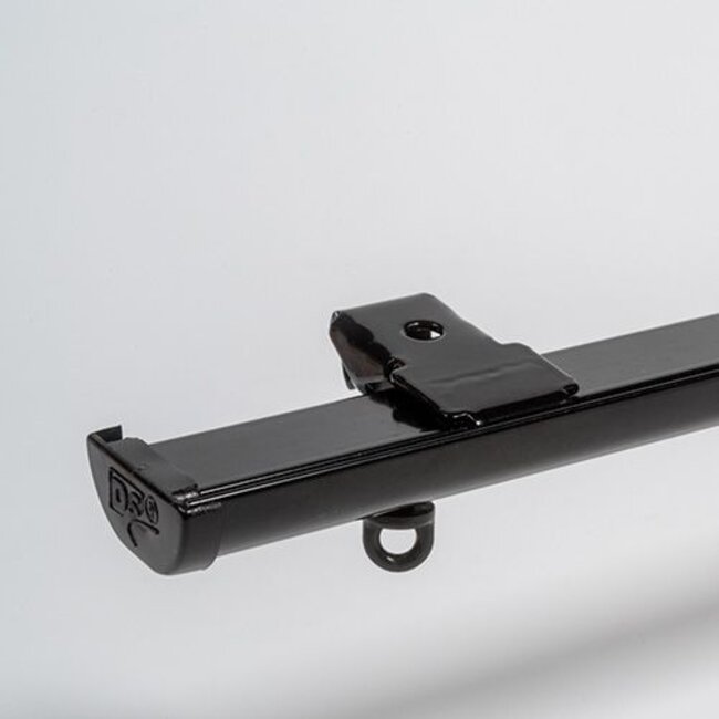 Huismerk Klik Plafondsteun voor U-Rail Gordijnrail – Wit / Zwart