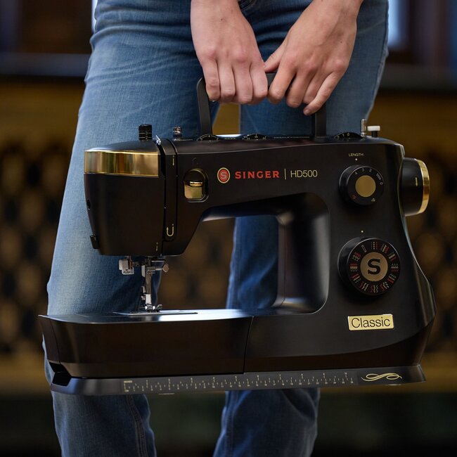 Singer® Heavy Duty 500 Classic Goud Zwart