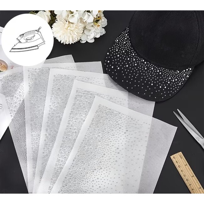 Huismerk Vel Strass stenen voor kleding