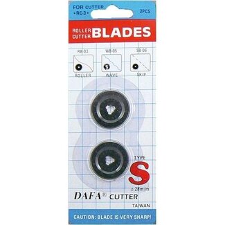 Huismerk Reserve Rolmes 28mm past op de meest voorkomende rolmessen