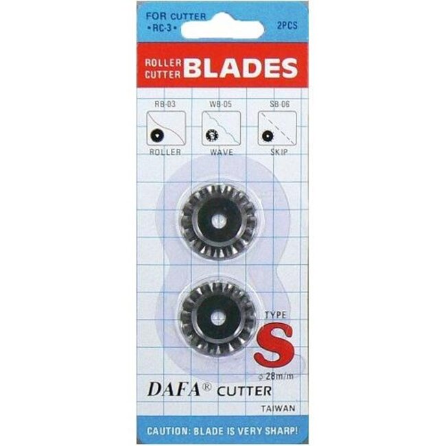 Huismerk Reserve Rolmes 28mm past op de meest voorkomende rolmessen