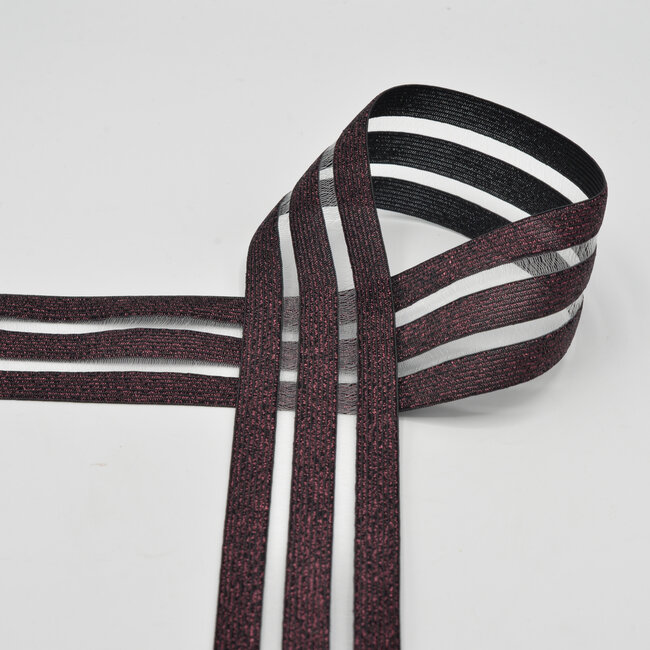 Huismerk Elastische boordband in diverse kleuren