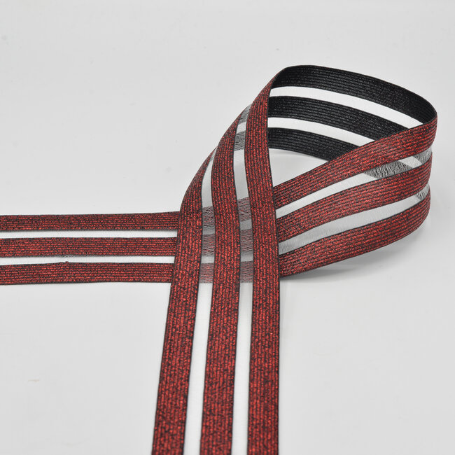 Huismerk Elastische boordband in diverse kleuren