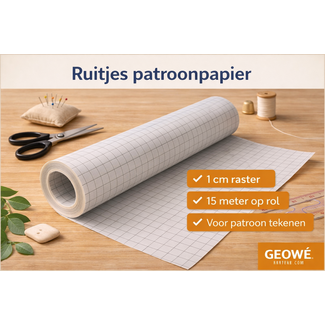 Huismerk Kariertes Schnittmusterpapier